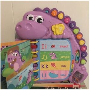 Leap Frog Purples Dino’s Delightful Day! Interactive ABC Book